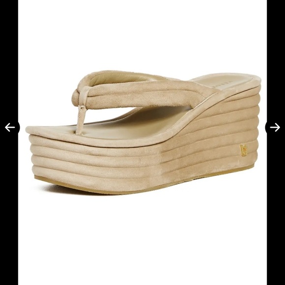 Veronica Beard Geno platform thong sandal - Picture 10 of 11